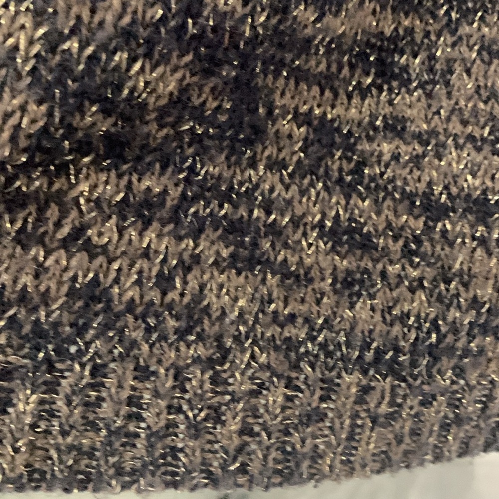 MANGO Vintage Knitted Fall Mini Dress with Shimmering Tread - Picture 7 of 14